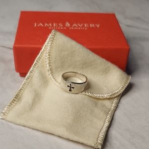 James Avery Sterling silver Crossslet ring